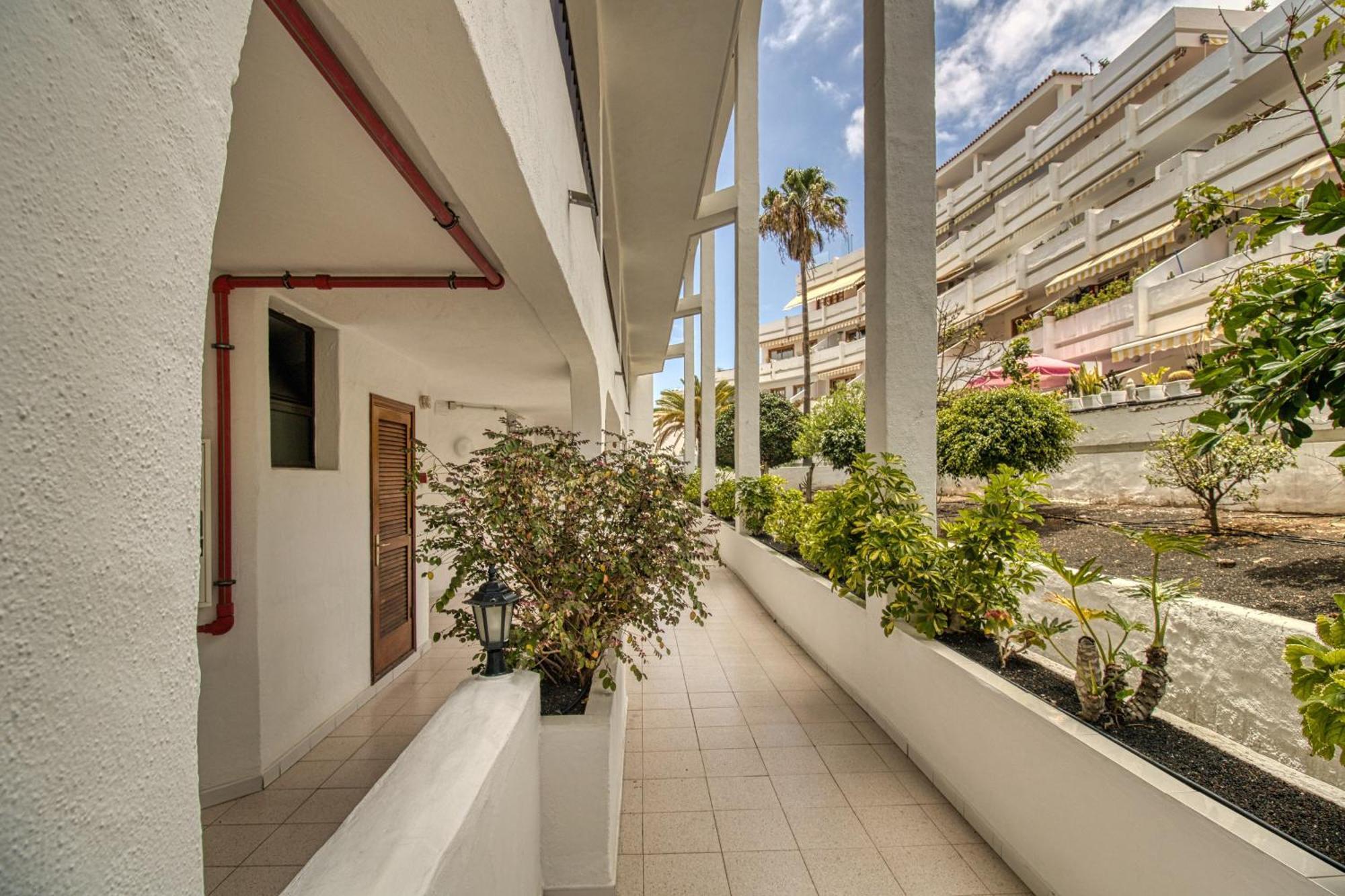 Penthouse Sea View Jacuzzy Terrace & Pool Apartment Playa Fanabe Luaran gambar