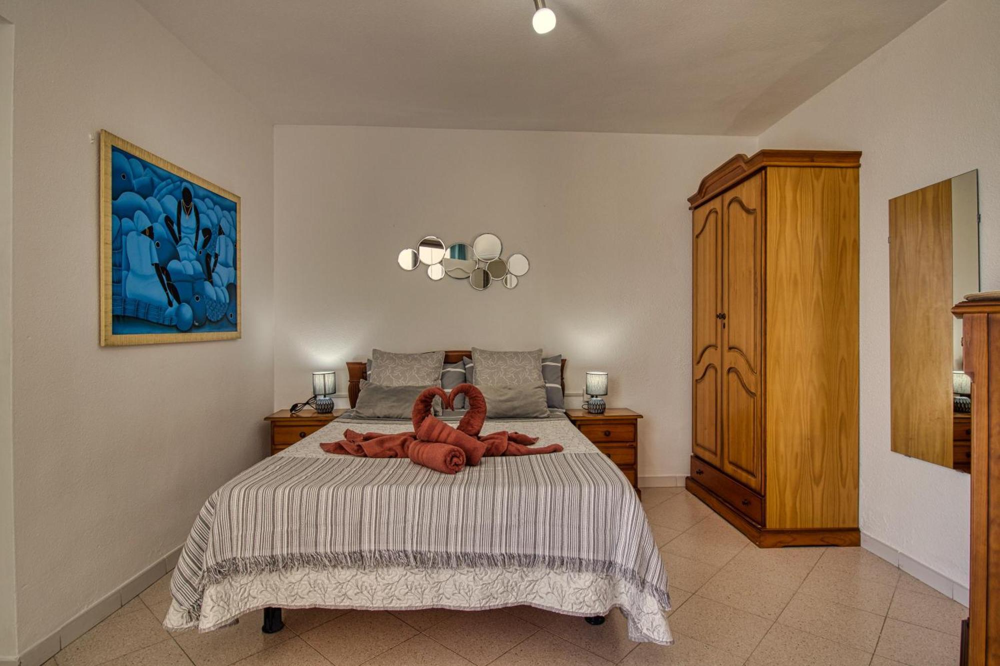 Penthouse Sea View Jacuzzy Terrace & Pool Apartment Playa Fanabe Luaran gambar